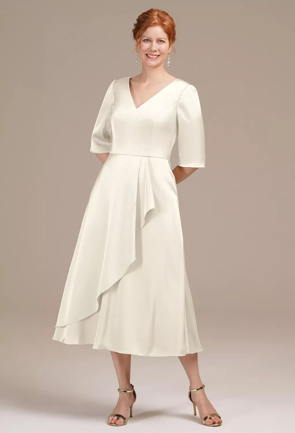 AW Zephyrine Ivory  Mother of the Bride Dresses